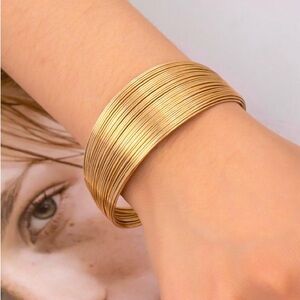 Flexible, cuff bracelet